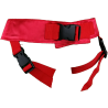 Red Wet Rose Low Strapon Harness